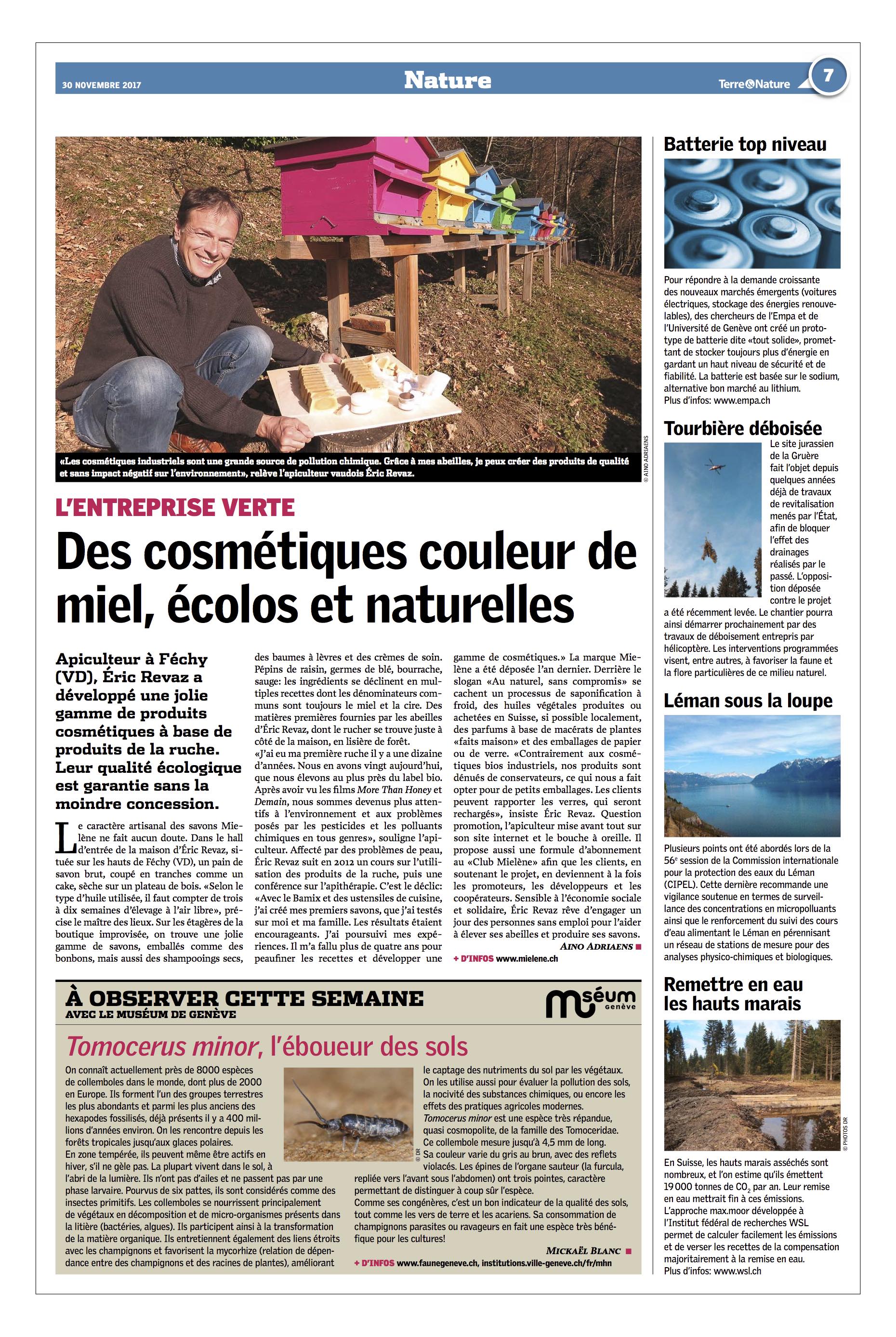Cosmétiques naturels